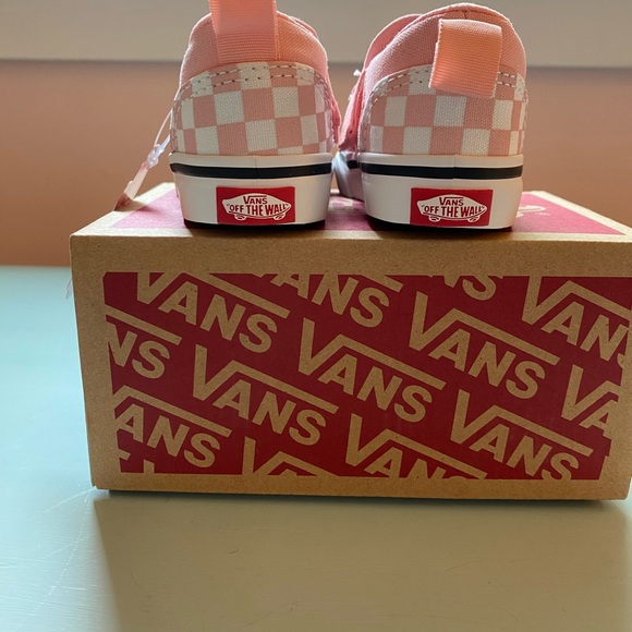 VANS Toddler Slip-on V checkerboard shoe - Picture 5 of 7
